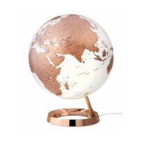 Mappamondo che si illumina Atmosphere Ø30cm Gold Light&Colour inglese